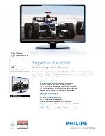 Philips 32PFL7404H Brochure preview