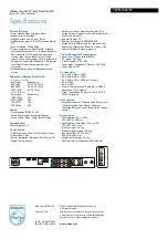 Preview for 3 page of Philips 32PFL7422 Specifications