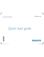 Предварительный просмотр 1 страницы Philips 32PFL7606T Quick Start Manual