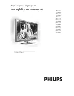 Preview for 1 page of Philips 32PFL76X6H User Manual