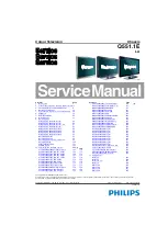 Предварительный просмотр 1 страницы Philips 32PFL8605H/12 Service Manual