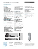 Preview for 3 page of Philips 32PFL8605H Specifications