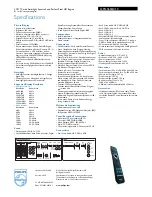 Preview for 3 page of Philips 32PFL9603D - annexe 1 Specifications