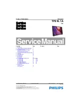 Preview for 1 page of Philips 32PHD5101/30 Service Manual