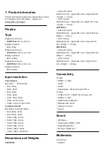 Preview for 3 page of Philips 32PHT5102 Service Manual