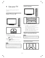 Предварительный просмотр 9 страницы Philips 32PHT5200 User Manual