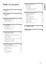 Preview for 3 page of Philips 32PHT5505 User Manual