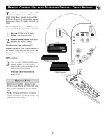 Предварительный просмотр 27 страницы Philips 32PT563S Directions For Use Manual