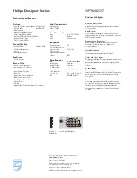 Preview for 2 page of Philips 32PT6442 Specifications