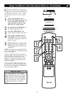 Preview for 47 page of Philips 32PT740H Directions For Use Manual