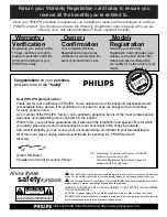 Предварительный просмотр 2 страницы Philips 32PT81S Instructions For Use Manual