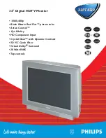 Preview for 1 page of Philips 32PT8320 Specifications