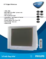 Preview for 1 page of Philips 32PT8419 Specifications