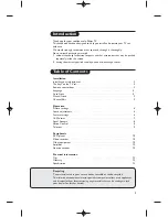 Preview for 2 page of Philips 32PW4523 Operating Instruction