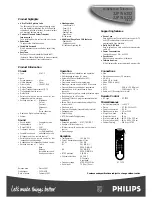 Предварительный просмотр 13 страницы Philips 32PW6302 Specifications