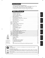 Preview for 5 page of Philips 32PW6720D/01 Handbook