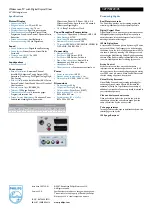 Preview for 2 page of Philips 32PW8720 Specifications