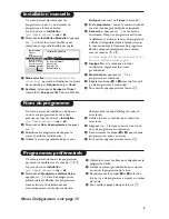 Preview for 5 page of Philips 32PW8757 (French) Manuel D'Utilisation