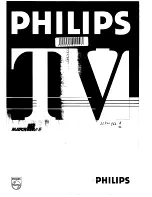 Philips 32PW962A User Manual preview