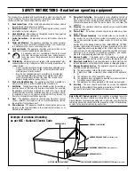 Предварительный просмотр 3 страницы Philips 32RF50S Directions For Use Manual