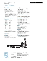 Preview for 3 page of Philips 32TA1600 Specifications