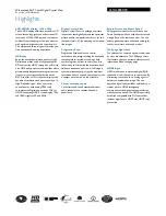 Preview for 2 page of Philips 32TA2800S Specifications