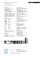 Preview for 3 page of Philips 32TA2800S Specifications