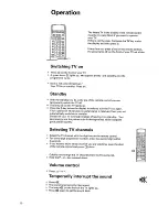 Предварительный просмотр 12 страницы Philips 33SL5901 User Manual