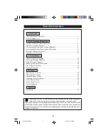 Предварительный просмотр 2 страницы Philips 34PT3543 Operating Instructions Manual