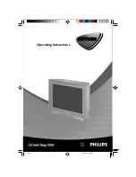 Предварительный просмотр 1 страницы Philips 34PT8420-69R Operating Instructions Manual