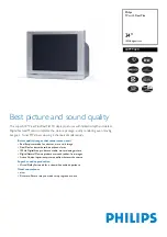 Philips 34PT9420 Specifications предпросмотр