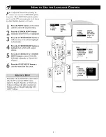 Preview for 6 page of Philips 34PW850H Directions For Use Manual