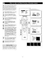 Preview for 10 page of Philips 34PW850H Directions For Use Manual