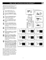 Preview for 11 page of Philips 34PW850H Directions For Use Manual