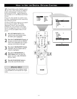 Preview for 13 page of Philips 34PW850H Directions For Use Manual