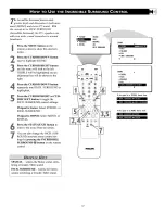 Preview for 17 page of Philips 34PW850H Directions For Use Manual