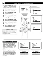 Preview for 18 page of Philips 34PW850H Directions For Use Manual