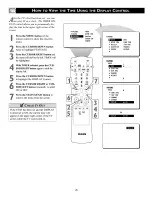 Preview for 26 page of Philips 34PW850H Directions For Use Manual