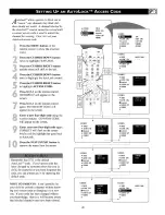 Preview for 29 page of Philips 34PW850H Directions For Use Manual