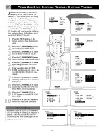 Preview for 34 page of Philips 34PW850H Directions For Use Manual