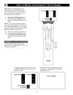 Preview for 36 page of Philips 34PW850H Directions For Use Manual