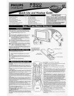 Preview for 57 page of Philips 34PW850H Directions For Use Manual