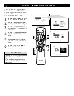 Preview for 6 page of Philips 34PW850H99 Directions For Use Manual