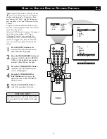 Preview for 13 page of Philips 34PW850H99 Directions For Use Manual