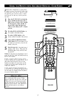 Preview for 47 page of Philips 34PW850H99 Directions For Use Manual