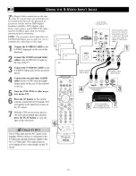 Preview for 12 page of Philips 34PW8520 Directions For Use Manual