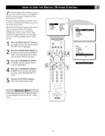 Preview for 15 page of Philips 34PW8520 Directions For Use Manual