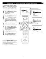 Preview for 17 page of Philips 34PW8520 Directions For Use Manual