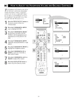 Preview for 20 page of Philips 34PW8520 Directions For Use Manual