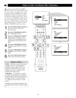 Preview for 22 page of Philips 34PW8520 Directions For Use Manual